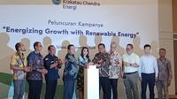 Peluncuran kampanye ‘Energizing Growth with Renewable Energy’  oleh PT. Krakatau Chandra Energi.