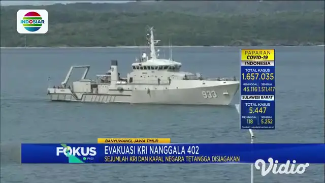 Sejumlah KRI dan kapal negara tetangga masih berada di perairan utara Pulau Bali untuk bersiaga, apabila diperlukan untuk membantu evakuasi KRI Nanggala 402.