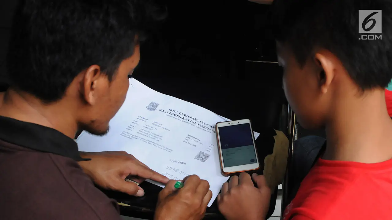 Penerimaan Peserta Didik Baru (PPDB) Tangsel Eror