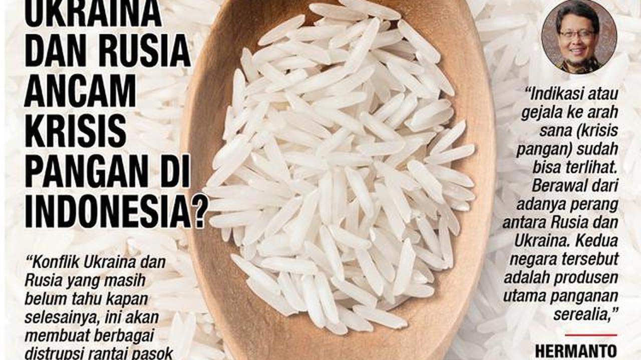 INFOGRAFIS JOURNAL_Konflik Ukraina dan Rusia Ancam Krisis Pangan di Indonesia? (Liputan6.com/Abdillah)