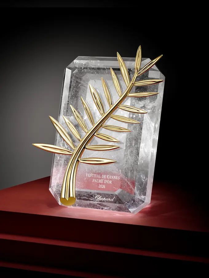 Wajah Baru Trofi Festival Film Cannes ke-79 Rancangan Chopar, Pertahankan Desain Palem Emas yang Mewah