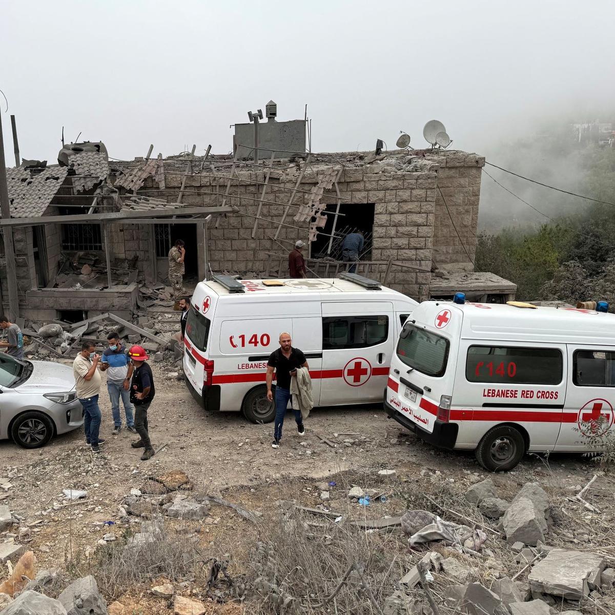 Serangan brutal Israel hancurkan permukiman Kristen di Lebanon