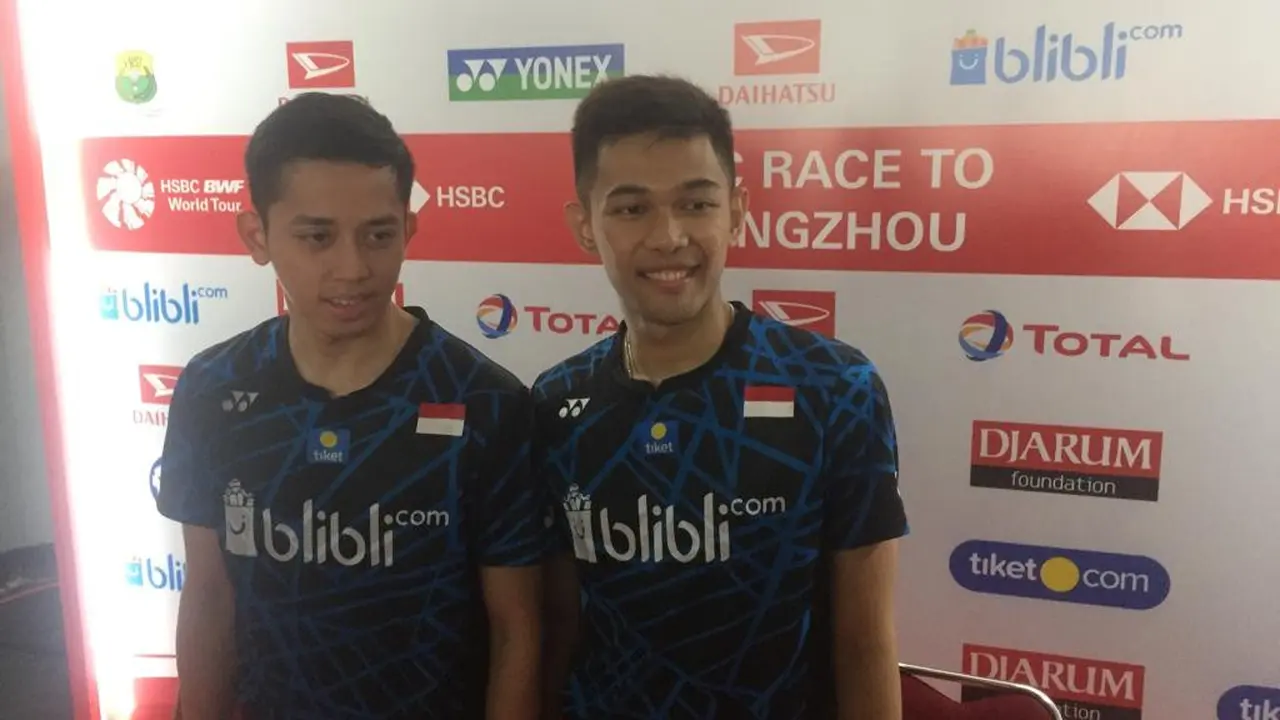 Muhammad Rian Ardianto, Fajar Alfian, Indonesia Masters 2019