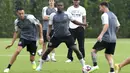 Tiket laga Inter Miami vs Cruz Azul ada yang dijual seharga 110.000 dolar Amerika Serikat atau sekitar Rp 1,6 miliar menurut situs Vivid Seats. (AP Photo/Lynne Sladky)