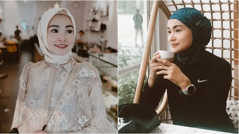 Tampil Tertutup dan Behijab, Ini 7 Gaya Sporty Soraya Larasati