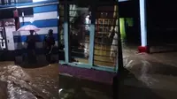 Banjir bandang menerjang empat pekon di Kecamatan Kotaagung Barat, Kabupaten Tanggamus. (Liputan6.com/Istimewa).