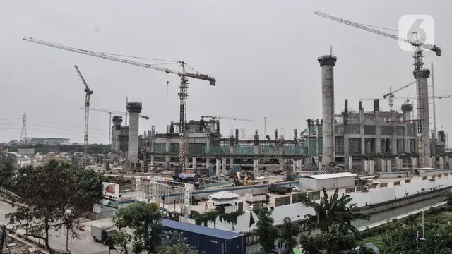 Menengok Progres Proyek Pembangunan Jakarta International Stadium