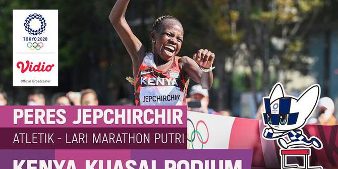 VIDEO: Momen Medali Emas dan Perak untuk Atlet Kenya di Lari Maraton Putri Olimpiade Tokyo 2020