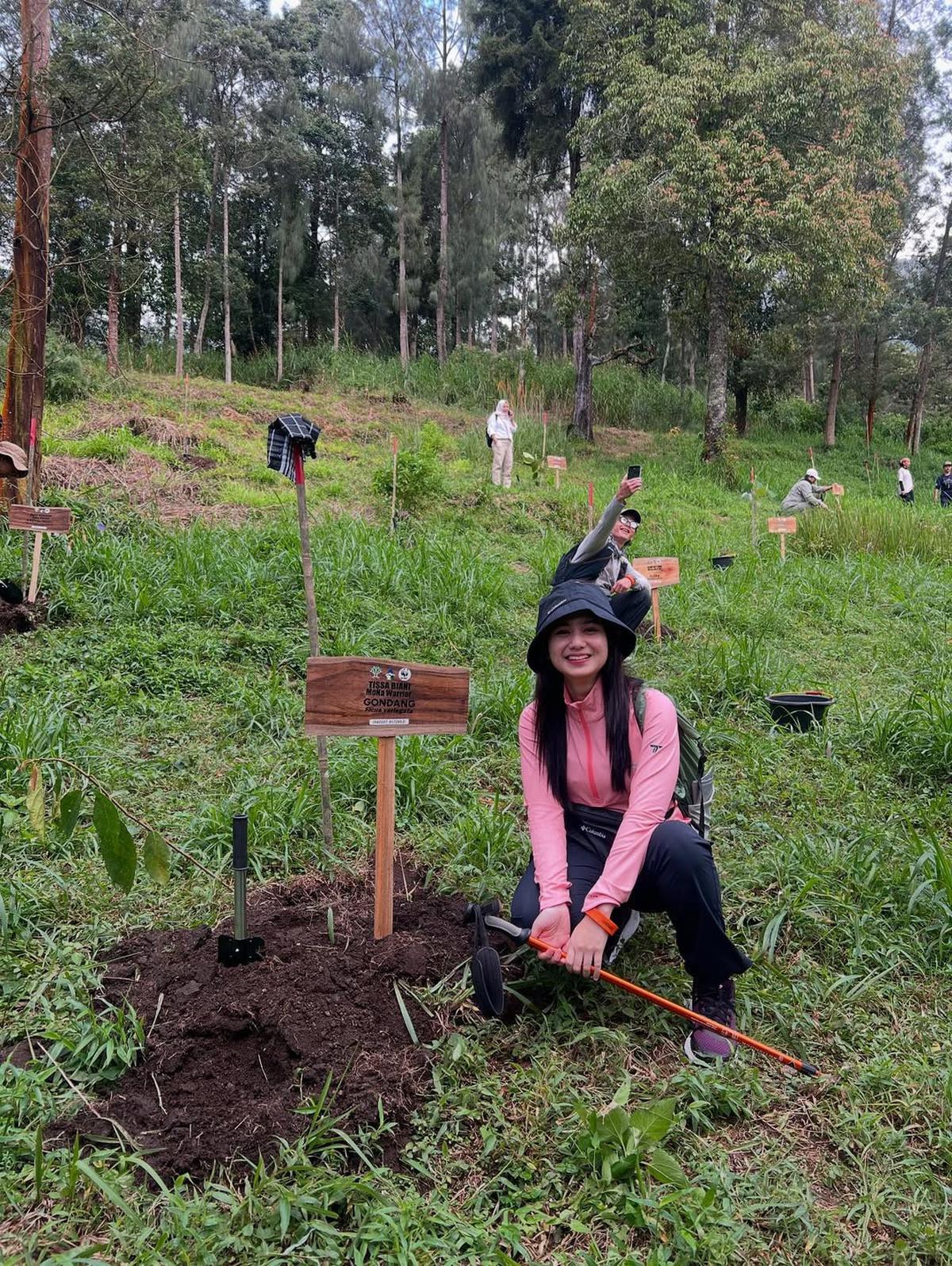Tissa Biani Cedera Lutut Saat Daki Gunung Merbabu, Masih Pincang dan Jalani Fisioterapi