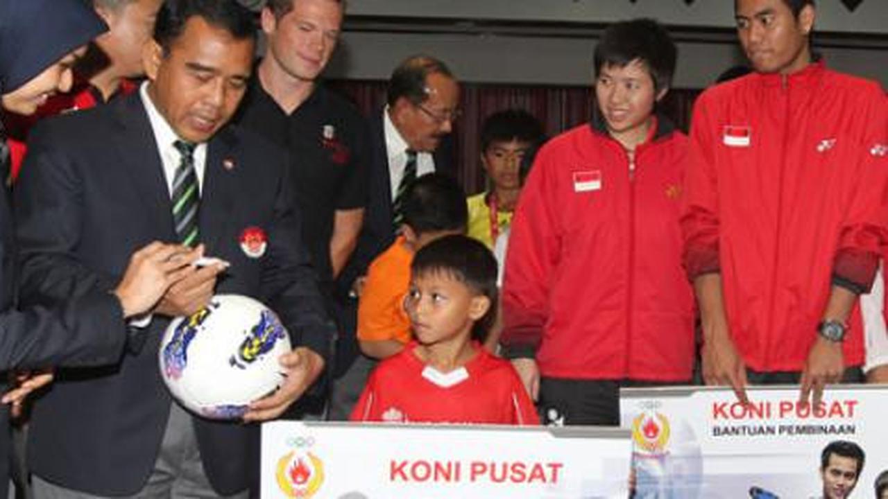 Lilyana Natsir-Tantowi Ahmad terima uang pembinaan dari KONI