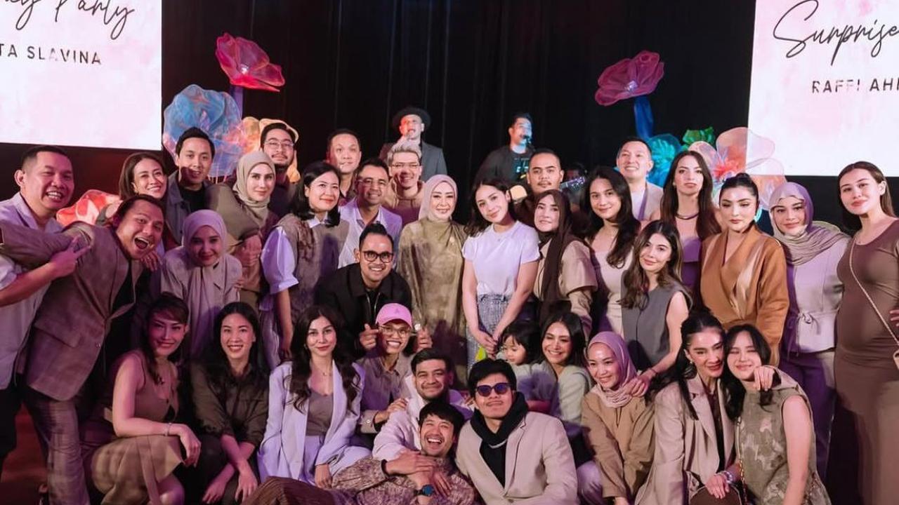 Kejutan Ulang Tahun Raffi Ahmad dan Nagita Slavina, Dekorasi Mewah hingga Tamu Selebriti