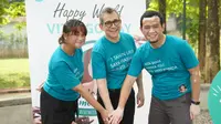 Ron Pirolo Founder and Director Regenesis Indonesia bersama para Vitiligan Sahabat Selflove Sanggita dan Rocky