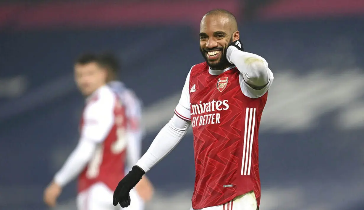 Alexandre Lacazette - Striker asal Prancis ini  dibeli dengan harga 53 juta euro dari Oympique Lyon pada 2017. Sejauh ini, Lacazette sukses menjadi mesin gol The Gunners dengan koleksi 66 gol serta 28 assist. (Foto:AP/Michael Regan)