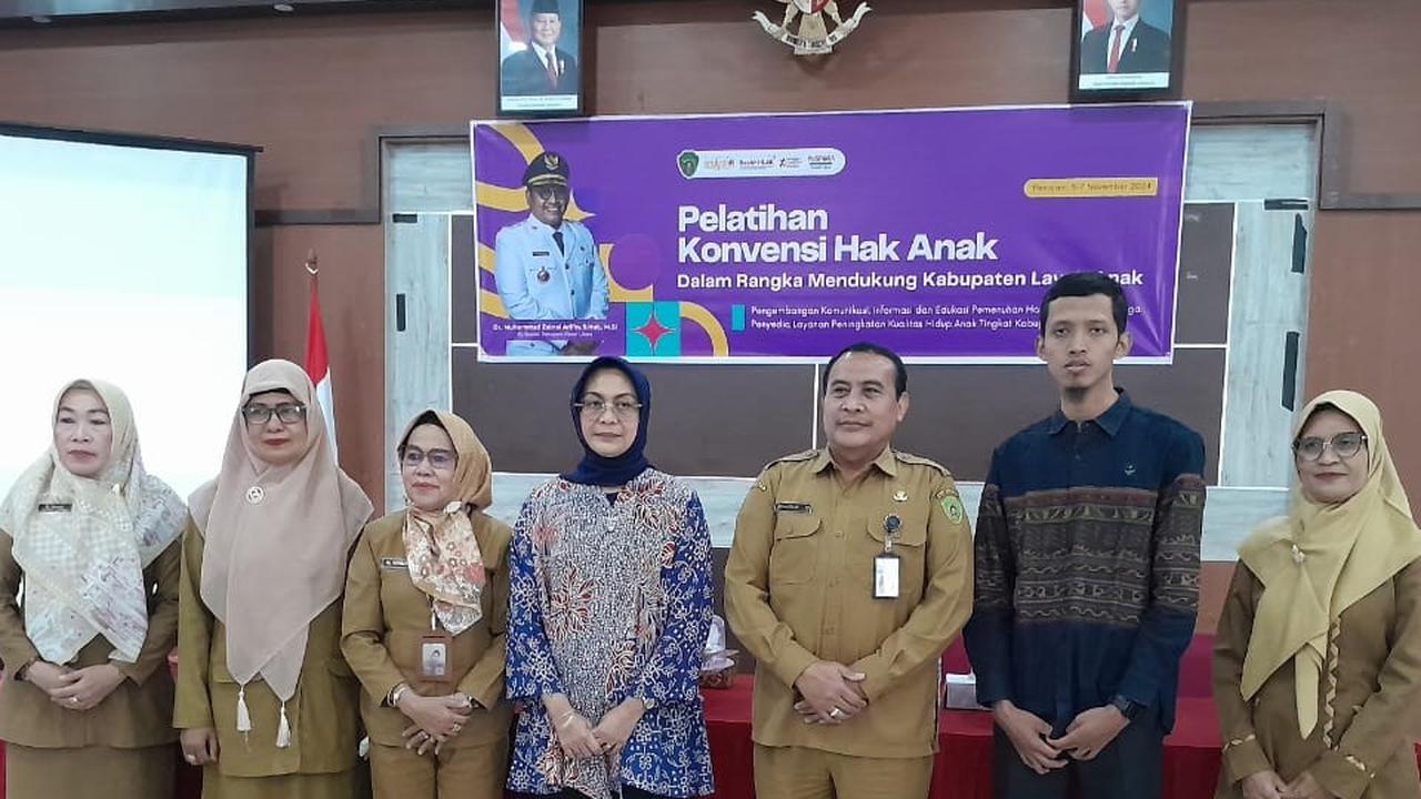 DP3AP2KB Penajam Paser Utara Gelar Pelatihan Konvensi Hak Anak