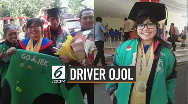 Viral di media sosial kisah inspiratif driver ojol lulus cum laude dari Undip.