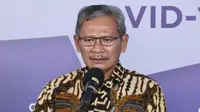 Juru Bicara Penanganan COVID-19 di Indonesia, Achmad Yurianto saat konferensi pers Corona di Graha BNPB, Jakarta, Rabu (20/5/2020). (Dok Badan Nasional Penanggulangan Bencana/BNPB)