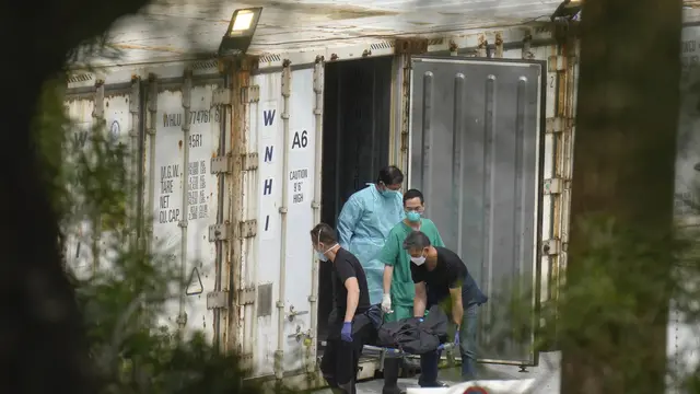 Hong Kong Simpan Jenazah Covid-19 di Dalam Kontainer Pendingin