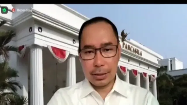 Judha Nugraha dalam konferensi pers daring terkait repatriasi Eril anak Ridwan Kamil, Sabtu (11/6/2022).