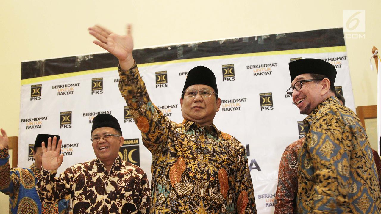 Pertemuan Prabowo dan Petinggi PKS