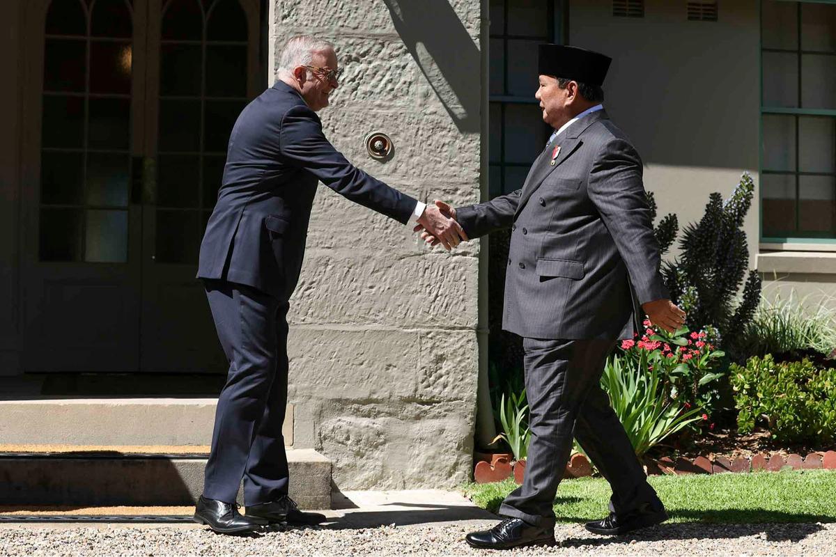 FOTO:  Momen Akrab Prabowo dan Albanese di Sydney , Bahas Masa Depan Kemitraan Indonesia–Australia