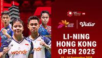 Link Live Streaming Badminton Hong Kong Open 2025, Eksklusif di Vidio