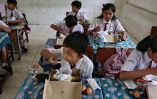 Makan Bergizi Gratis Bawa Kebahagiaan Para Pelajar di Tanah Air