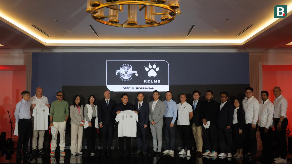 Foto: PSSI Jalin Kerja Sama dengan Kelme Sebagai Aparel Baru Timnas Indonesia