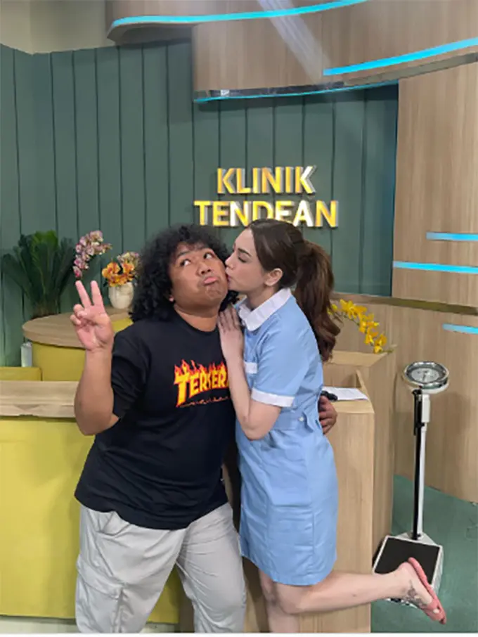 [Fimela] Marshel Widianto dan Celine Evangelista