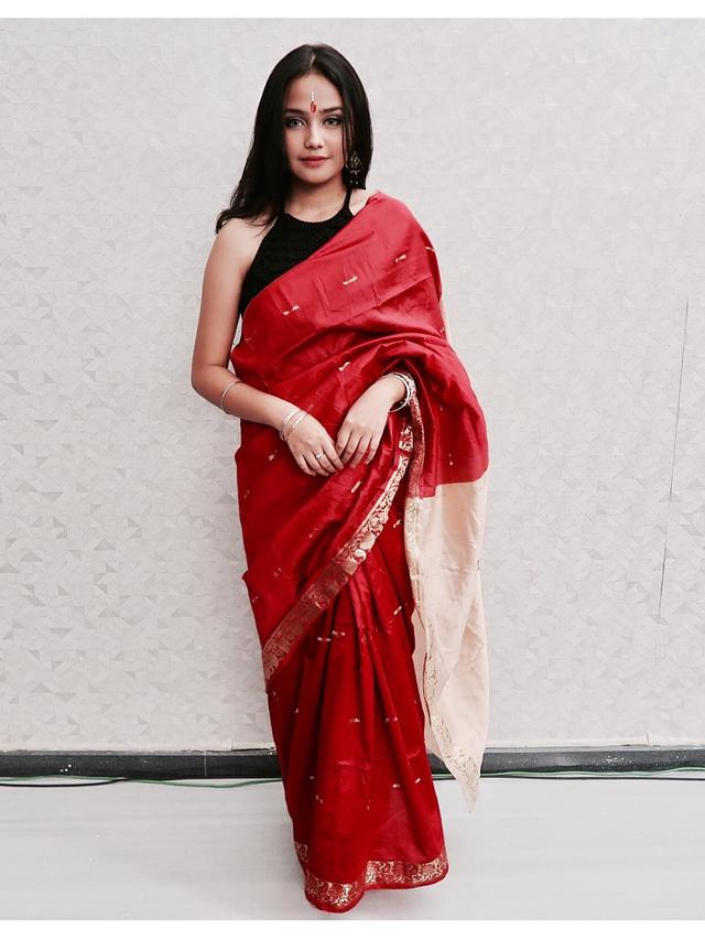 Potret Syifa Hadju Pakai Pakaian India (sumber: instagram/syifahadjureal)