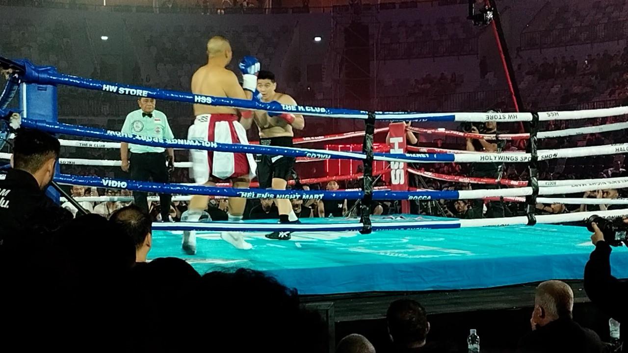 Chef Arnold vs Codeblu di HSS Series 5. (M Altaf Jauhar/ Liputan6.com)