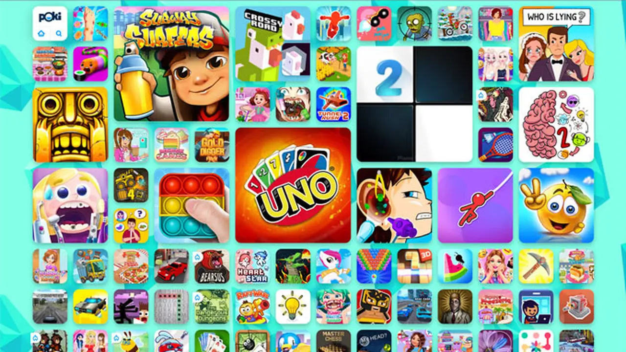 Main game gratis di situs game Poki