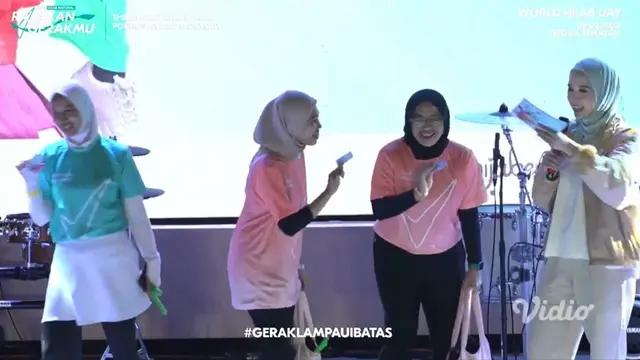 Gandeng 3 Hijabers Inspiratif, Rexona Hijab Natural Gelar Pound Hybrid Workout dan Pecahkan Rekor Muri