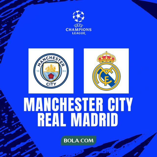 Liga Champions - Manchester City vs Real Madrid