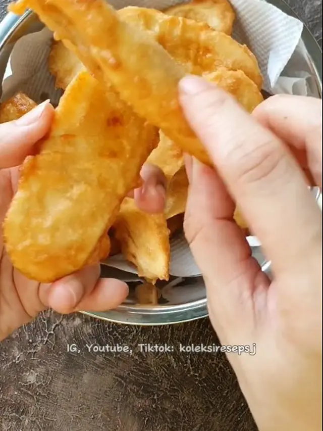 Tidak Perlu Baking Soda, Begini Cara Bikin Adonan Pisang Goreng Agar Awet Renyah Hingga 4 Hari