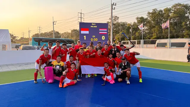 Timnas Hoki Outdoor Putra Indonesia