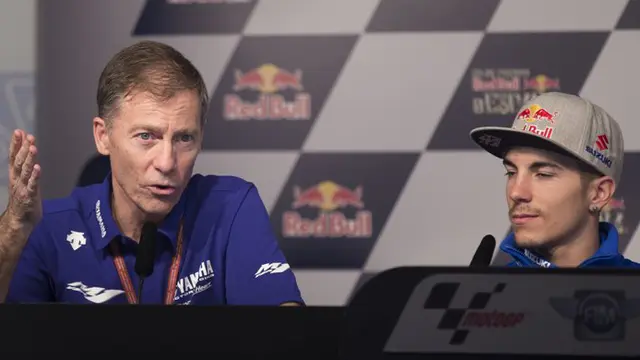 Maverick Vinales dan Lin Jarvis