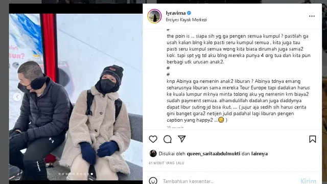 Lyra Virna dan keluarga liburan akhir tahun di Turki (Foto: instagram lyravirna)