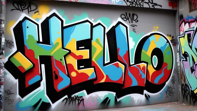 Contoh Gambar Grafiti