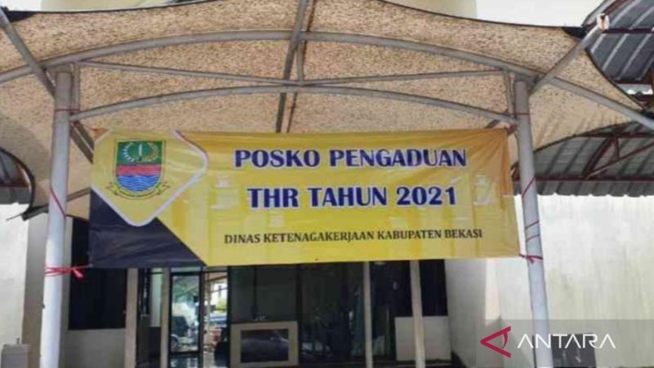 Disnaker Kabupaten Bekasi Buka Posko THR Pekerja Jelang Idul Fitri 1447 H