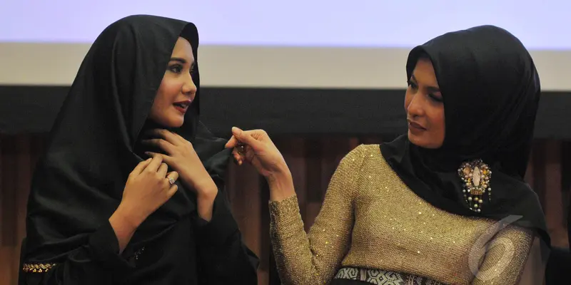 Arzetti dan Zaskia Mecca Jadi Mentor Puteri Muslimah Indonesia 2015