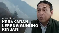 Kebakaran Lereng Gunung Rinjani