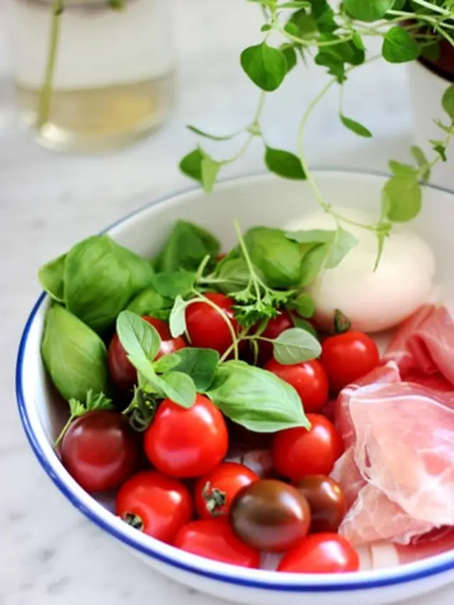 Resep Mudah dan Segar Plaga Tomatoes & Japanese Tofu