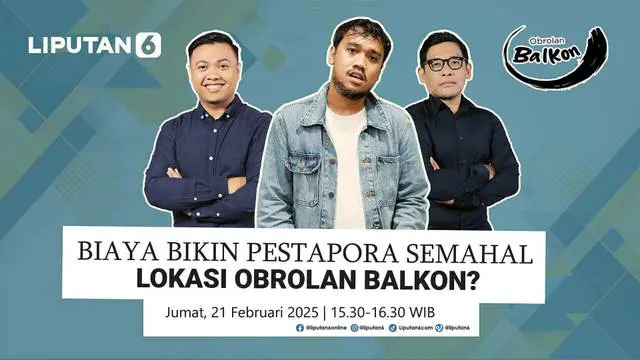 Biaya Bikin Pestapora Semahal Lokasi Obrolan Balkon?