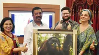 Panggilan jarak jauh orangutan dari Batang Toru berbeda dengan orangutan yang ada di Kalimantan dan di Leuseur.  (Liputan6.com/Reza Efendi)
