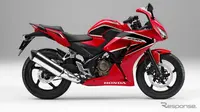 Honda CBR250R warna merah yang dijual di Jepang (Foto: responsejp.com). 