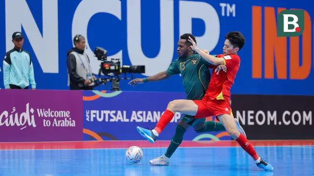 Foto: Tumbangkan Vietnam, Timnas Futsal Indonesia Jumpa Jepang di Semifinal Piala Asia 2026