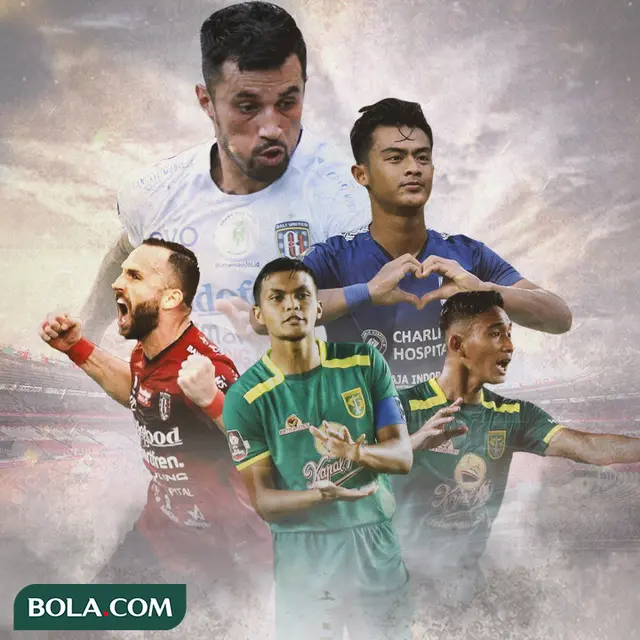 Ilustrasi - Stefano Lilipaly, Pratama Arhan, Ilija Spasojevic, Rachmat Irianto, Rizky Ridho