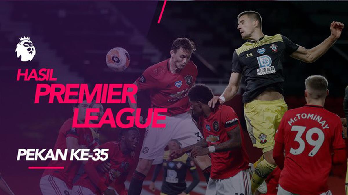 MOTION GRAFIS: Hasil Premier League Pekan 35, Manchester United Gagal ...