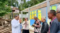Anggota DPR Fraksi Gerindra Datangi Lokasi TK PGRI Tinggar yang Ambruk: Arahan Presiden Prabowo