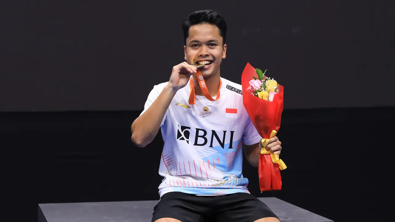 Anthony Sinisuka Ginting - Kejuaraan Bulutangkis Asia 2023
